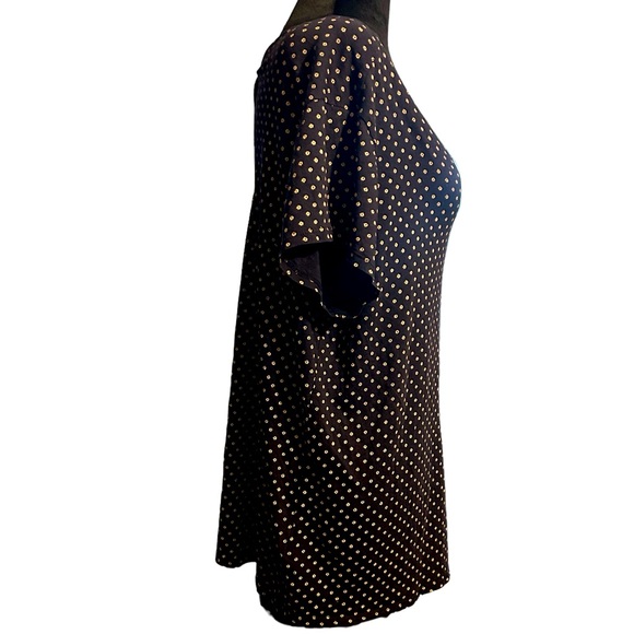 Eddie Bauer navy & white short sleeve top in XL. Good pre-owned condition. - Picture 2 of 4